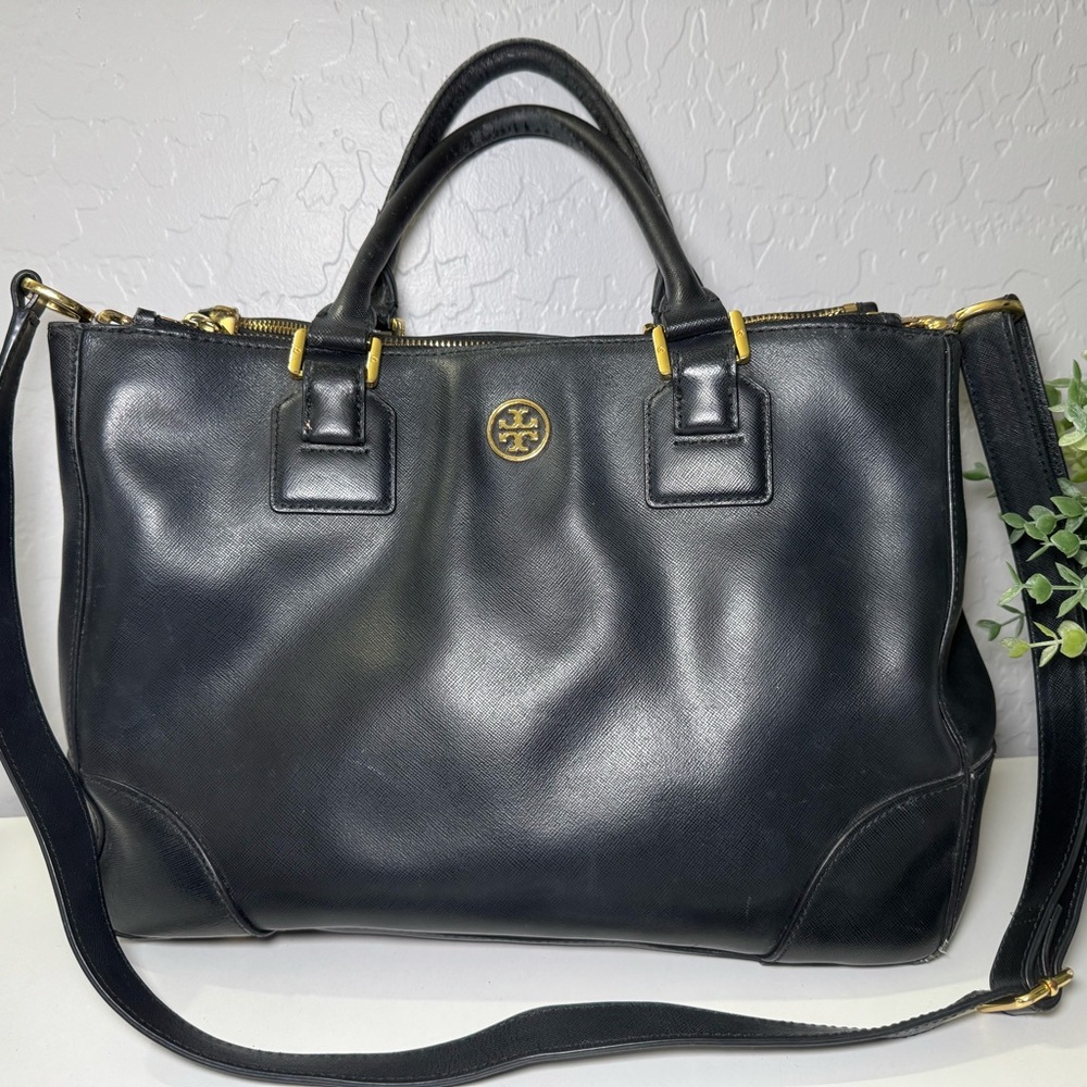 Tory Burch Black Leather Handbag